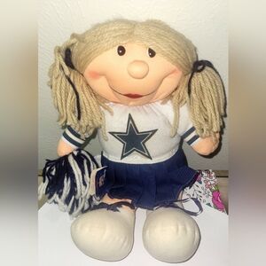 KAMAR Plush Doll- Dallas Cowboys Cheerleader *RARE